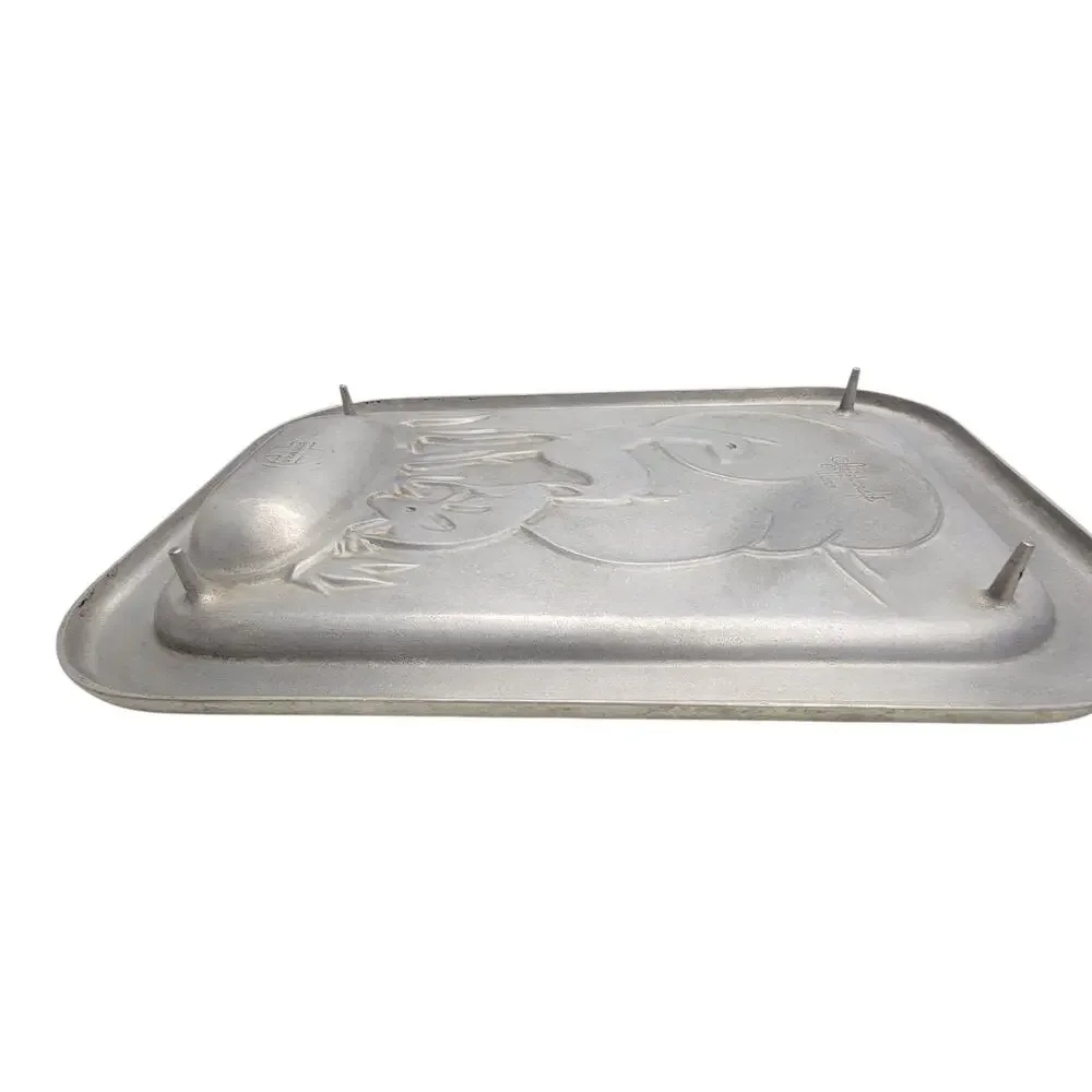 Vintage Griswold Aristocraft Cast Aluminum Deer Meat Carving Serving Platter